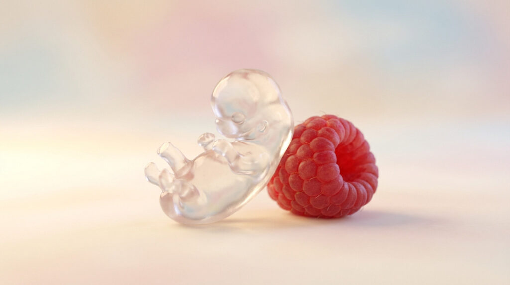 Taille fœtus 8 semaines : une évolution spectaculaire