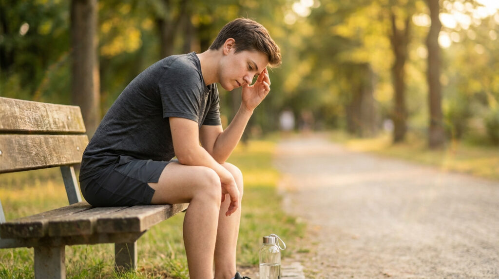 Migraine ophtalmique après sport : causes et solutions