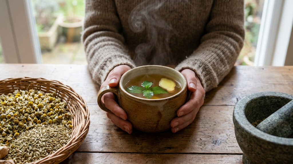 Remède grand-mère rots : traiter l&rsquo;aérophagie naturellement