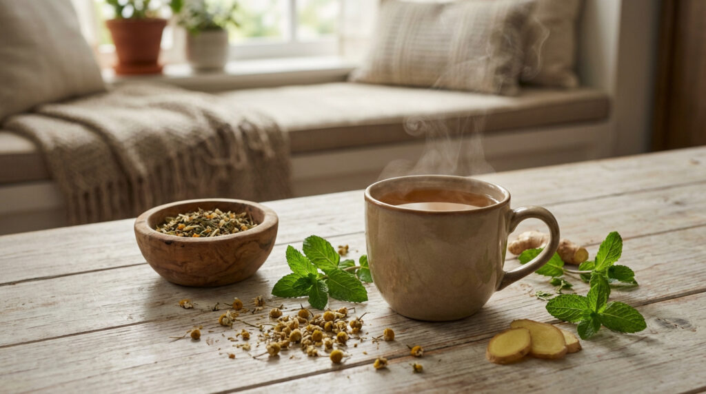 Quelle tisane reflux gastrique choisir pour s&rsquo;apaiser ?