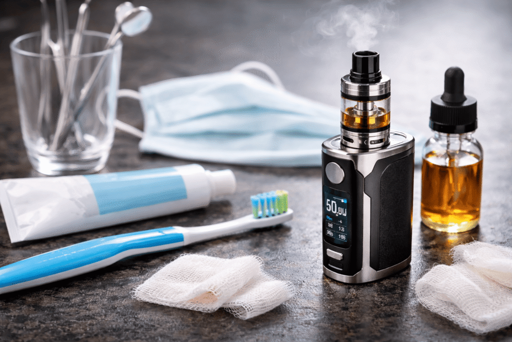 Vapoter après une opération des dents de sagesse