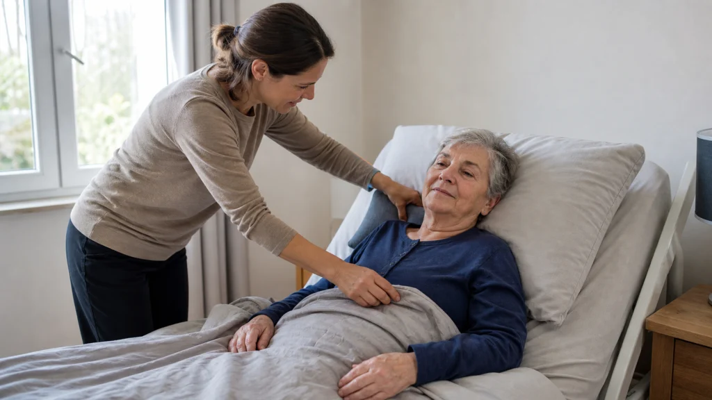 Soins d’une personne alitée : les gestes essentiels