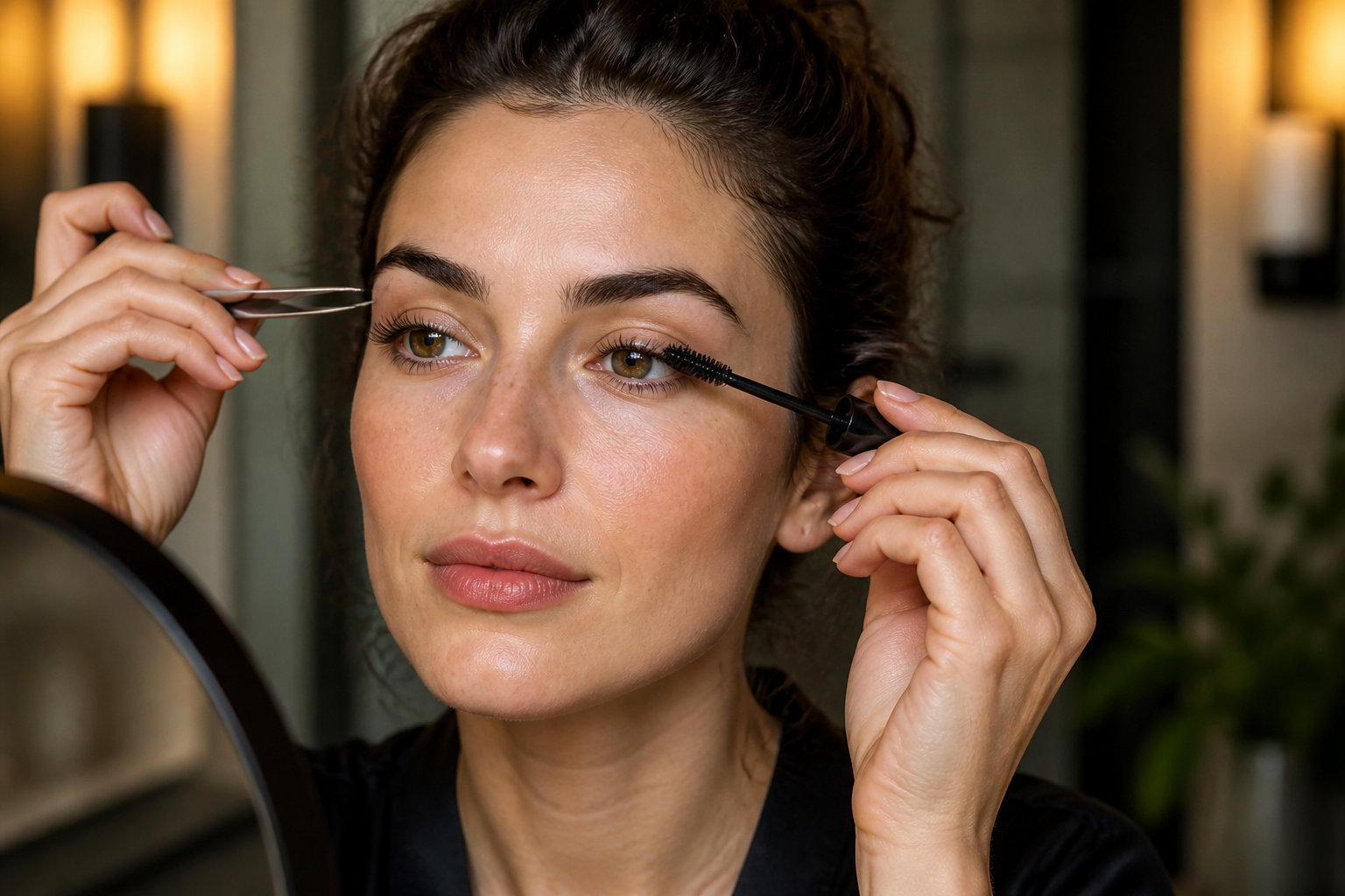 Sourcils et mascara : structurer le visage sans l'alourdir