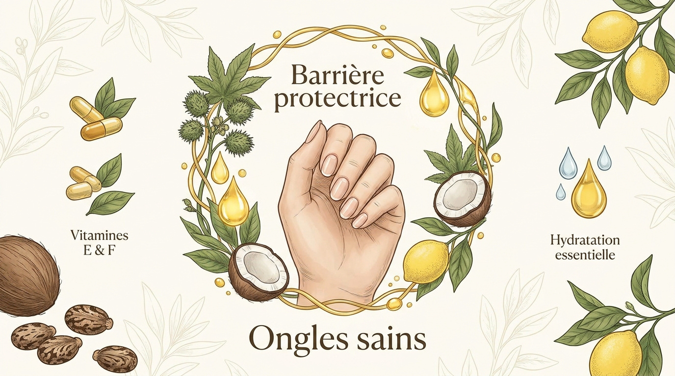 ongles sains et cuticules hydratées