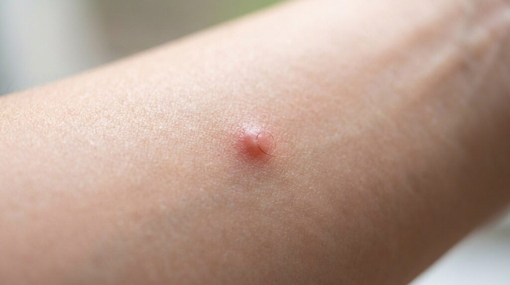 Comment reconnaître un poil incarné et ses symptômes clés