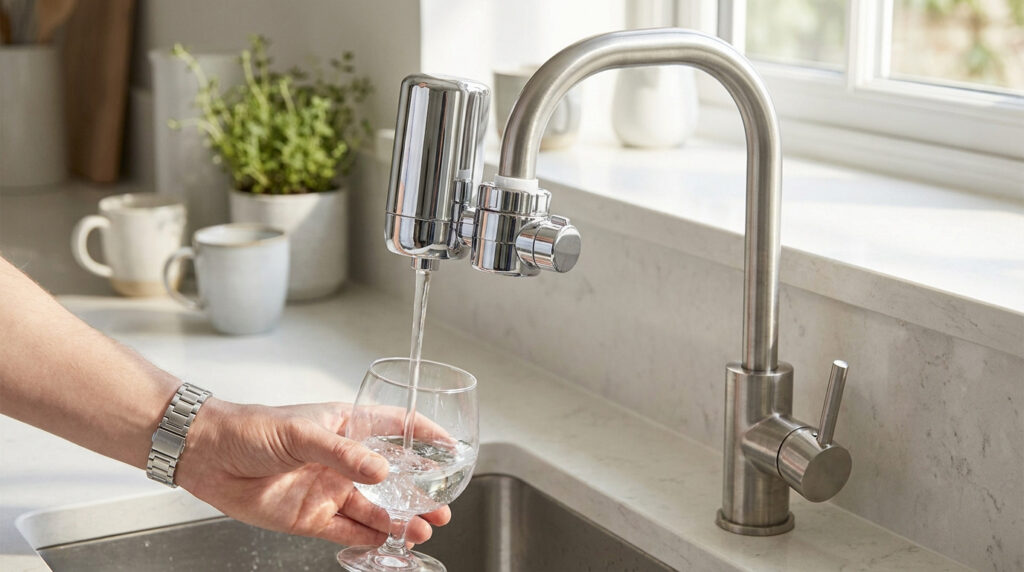 Notre Avis sur le Filtre à eau pour robinet Pureva