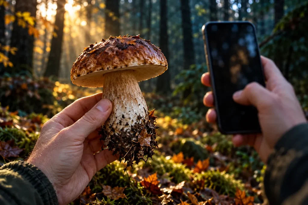 Votre appli donne un nom à ce champignon : les 2 vérifications qu’une photo ne remplace pas avant de le mettre dans l’assiette