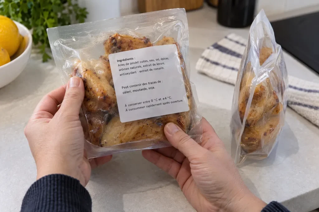Manchons de poulet : de 61 à 85 % selon la recette, les différences à regarder avant de choisir votre sachet