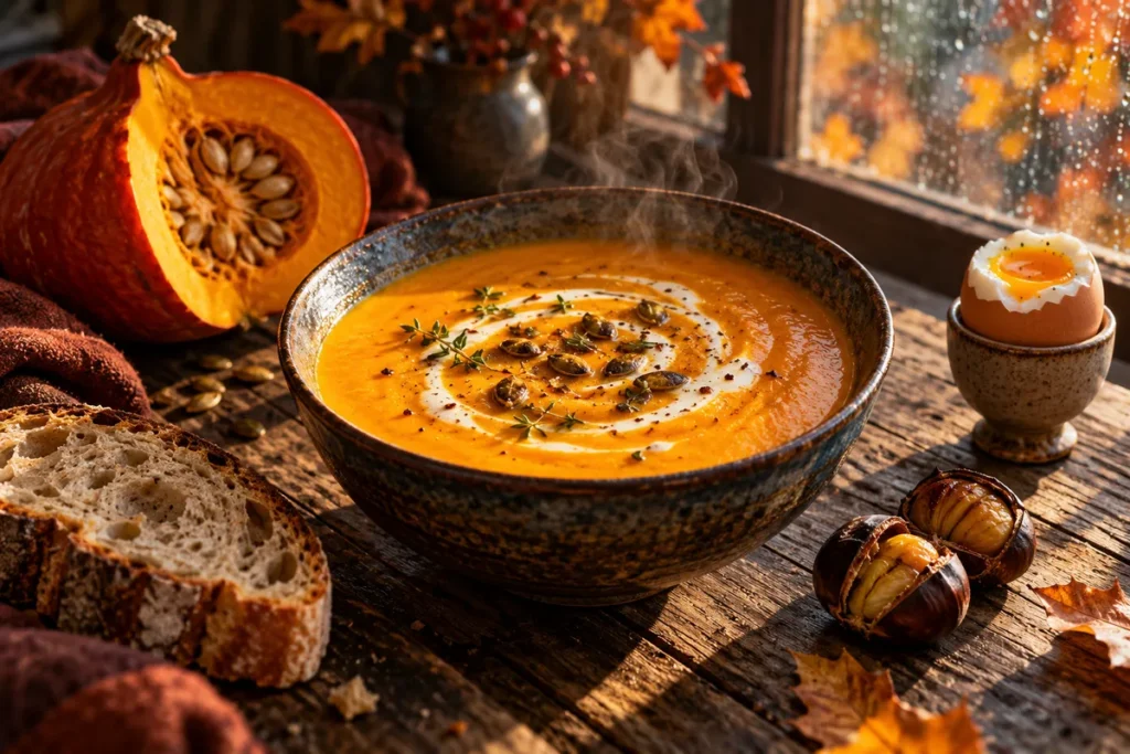 La soupe revient avec le froid : un bol de brique apporte environ une portion de légumes, un bol maison deux, et près d&rsquo;un tiers du sel conseillé